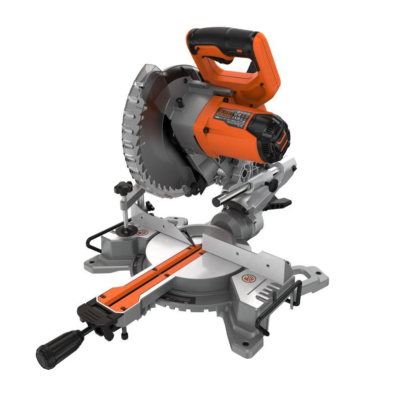 B+D 1500W 216mm Slide Mitre Saw BES701-QS BLACK DECKER