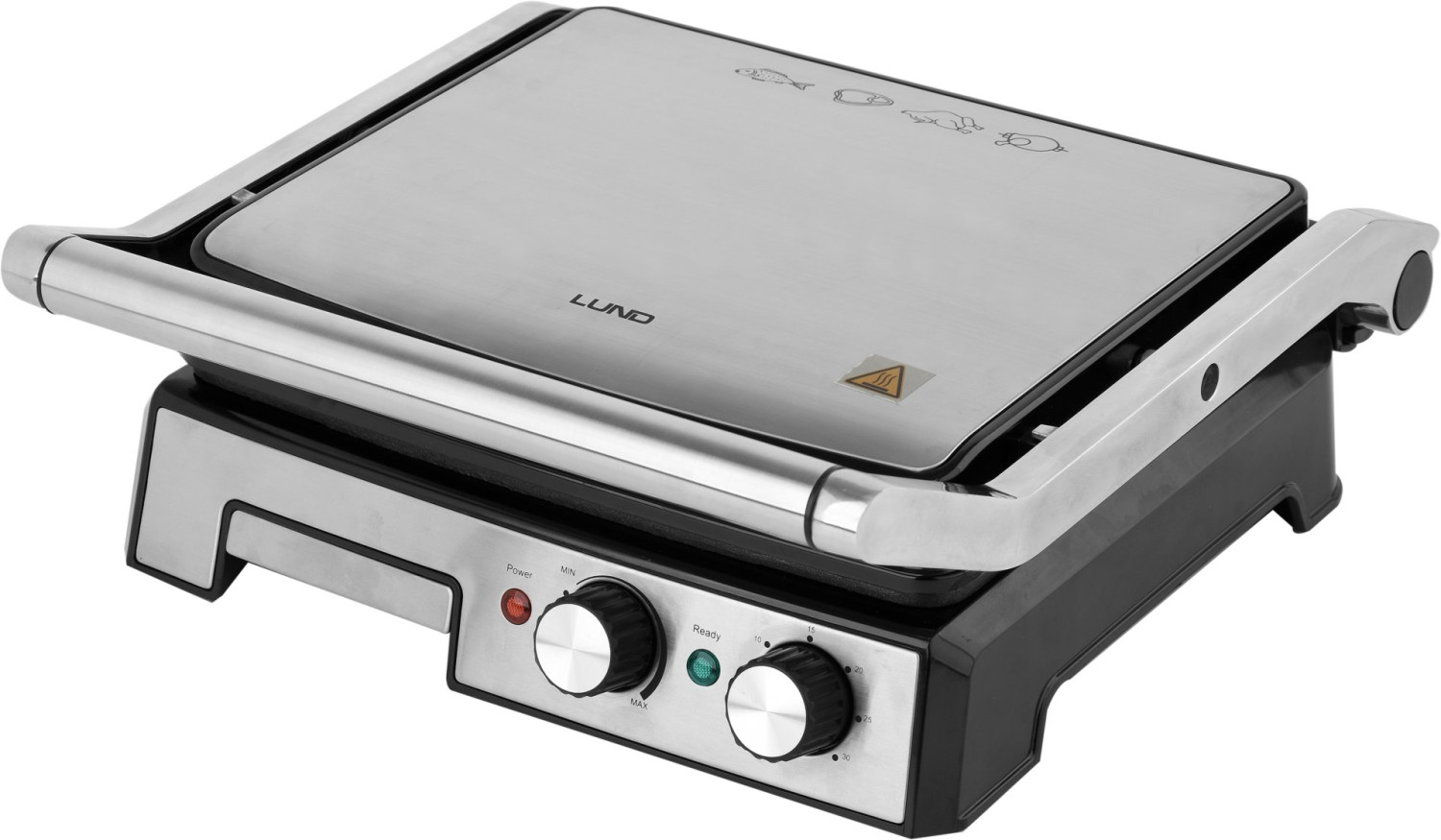 CONTACT GRILL 2000W, 29X24CM 67457 LUND