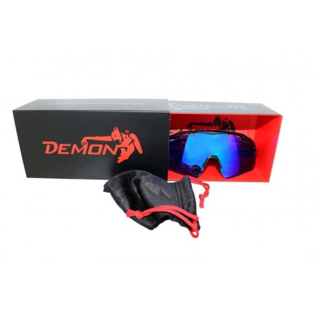 Brilles DMN EIGER, 4 cat, Matt Black/Grey, 8052141731932 DEMON