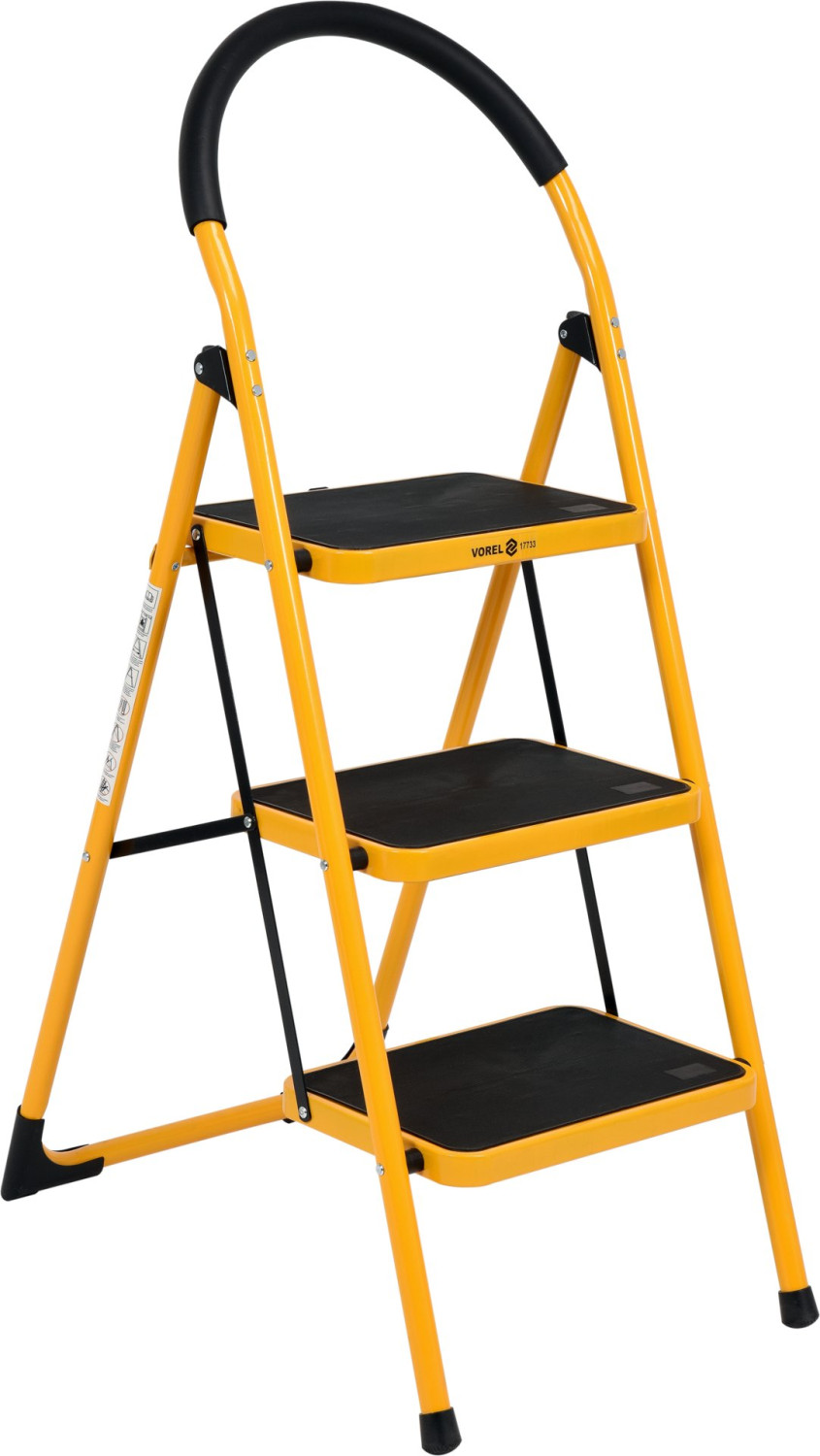 STEEL 3-STEP LADDER 17733 VOREL