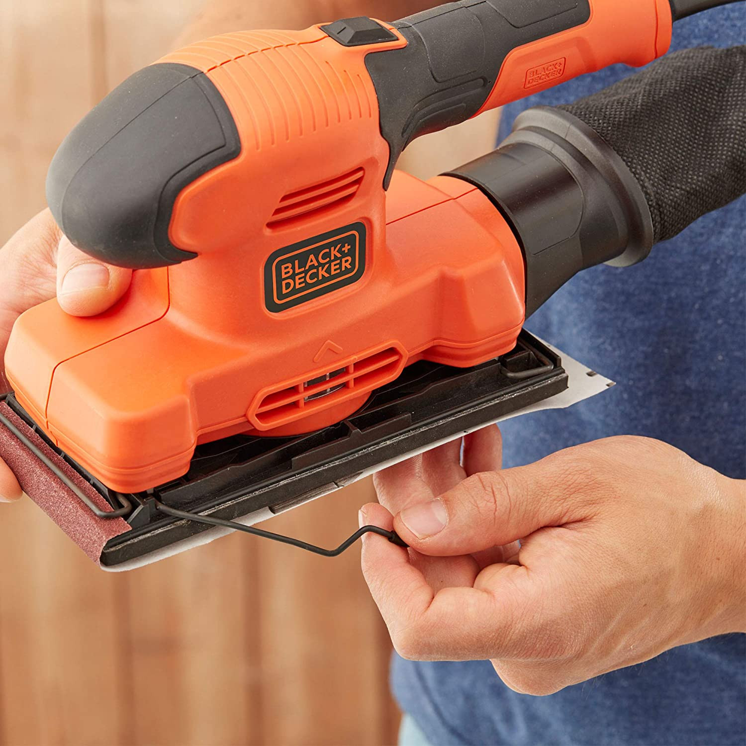 Orbitālā slīpmašīna 150W BEW220-QS BLACK DECKER