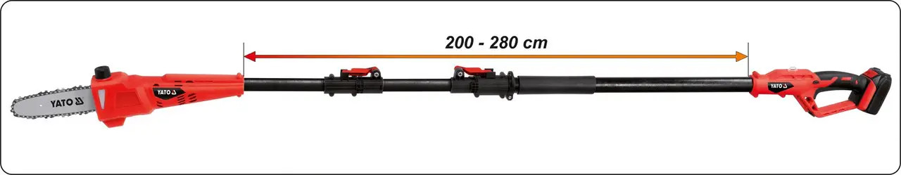 18V Telescopic Chain Saw Set YT-82836 YATO