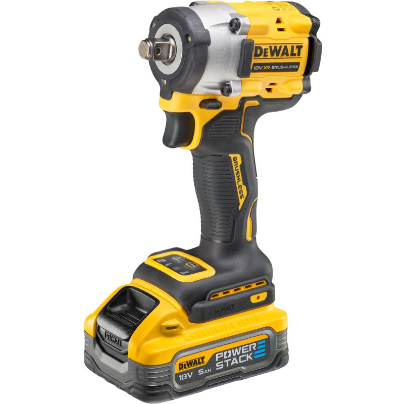 Akumutkeeraja 1/2" 18V, DCF921P2T, 406Nm, 2x5Ah, TSTAK, LANYARD READY, DCF921P2LRT-QW DEWALT