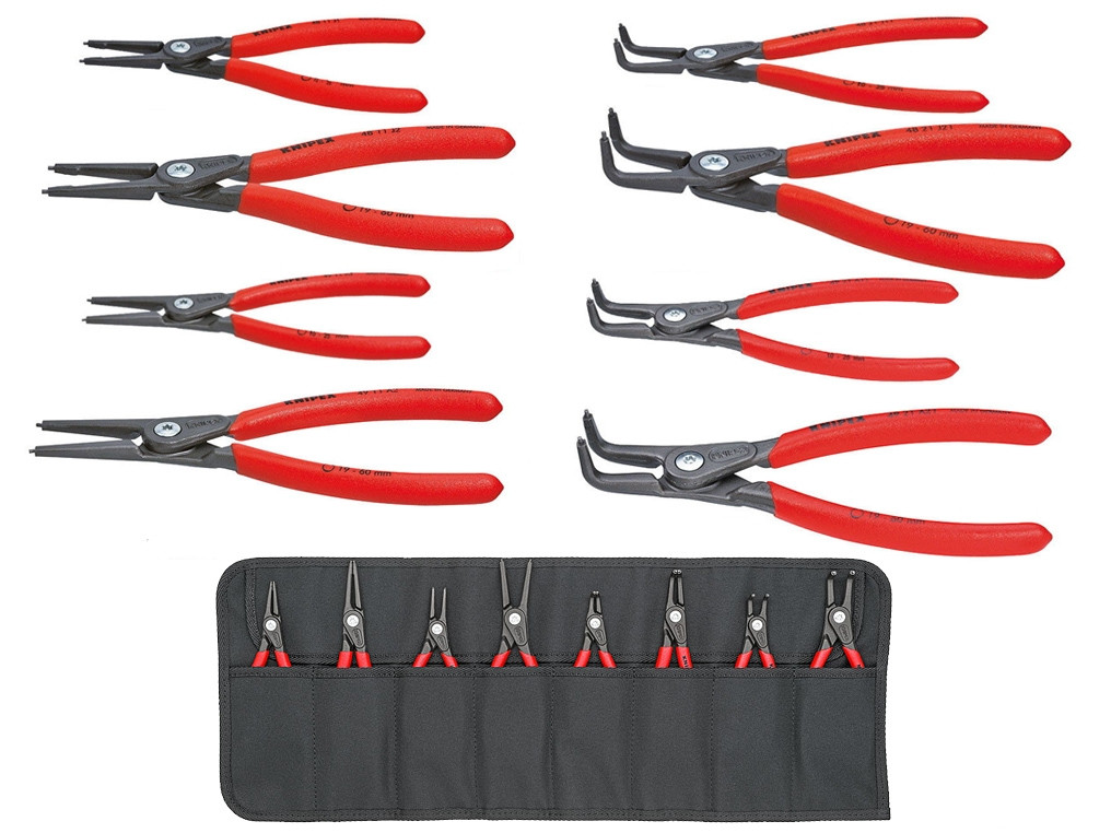 Sprostgredzenu stangu komplekts 8 gab. 001958V02 KNIPEX