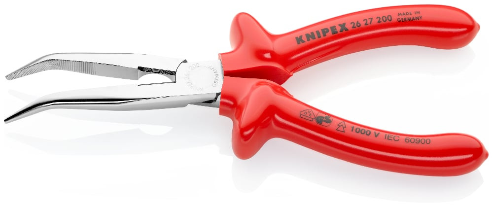 Snipe Nose Side Cutting Pliers 2627200 KNIPEX