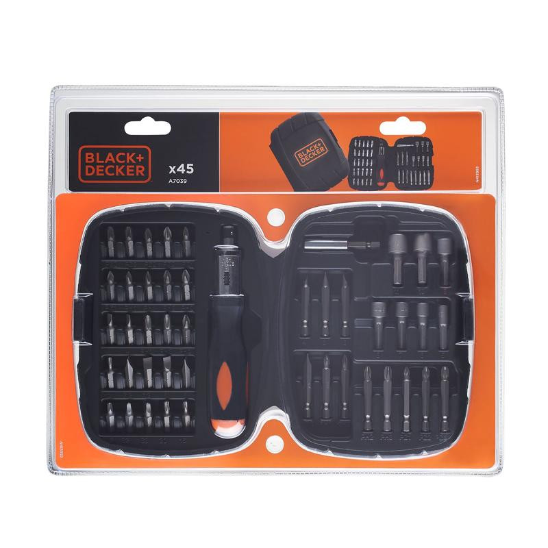 SET ACCESSORIES A7039-XJ BLACK DECKER