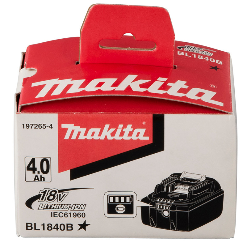 Baterija 18V 4,0Ah BL1840B 197265-4 MAKITA