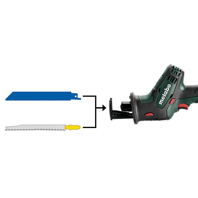 Tiesus siaurapjūklis SSE 18 LTX Compact 602266840 & MET, Metabo