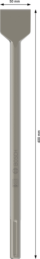 Bosch PRO SDS MAX-4C lāpstiņas kalts, 400 mm, 50 mm griešanas mala, 2608587184