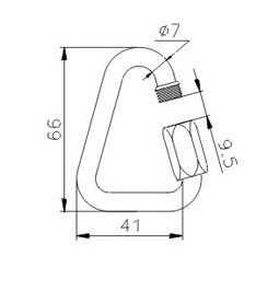 Karabīne Q-link Delta 7 3Q82207V5001	CLIMBING TECHNOLOGY