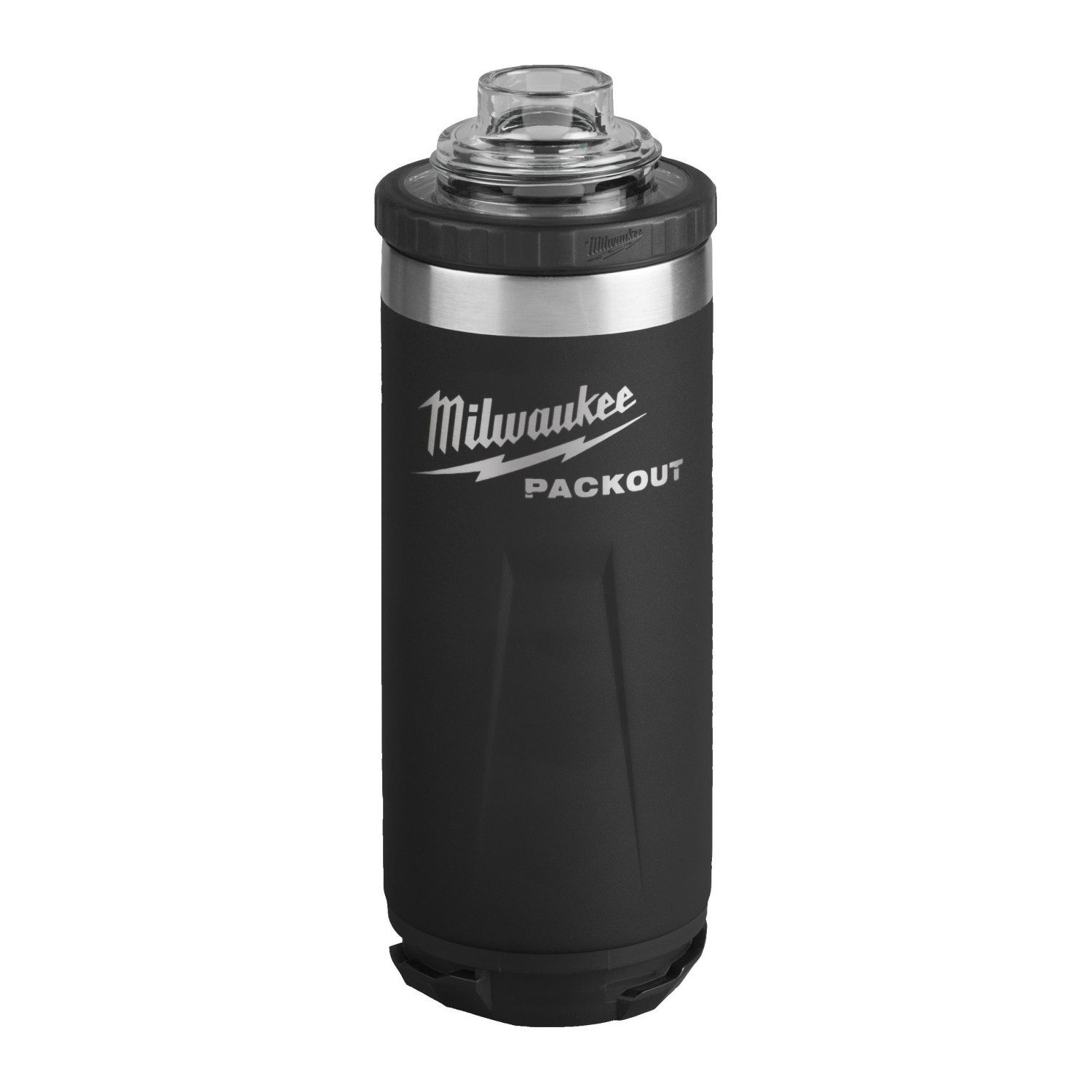 IEPAKOJUMA™ PUDELES, PACKOUT BOTTLE 710 ML CHUG LID BLACK, 4932493466 MILWAUKEE