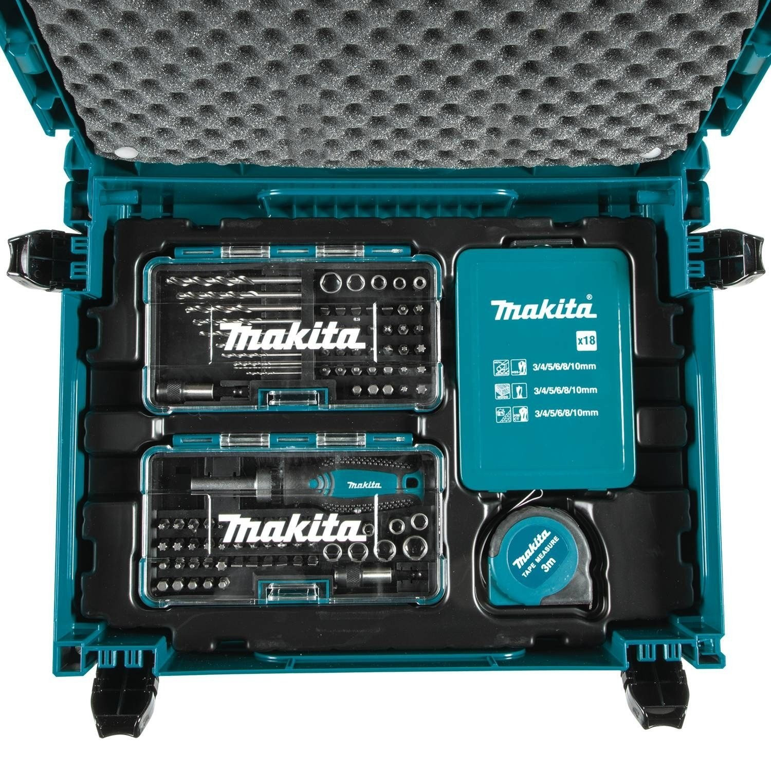 Grąžtų/varžtų rinkinys 116vnt B-49884 MAKITA