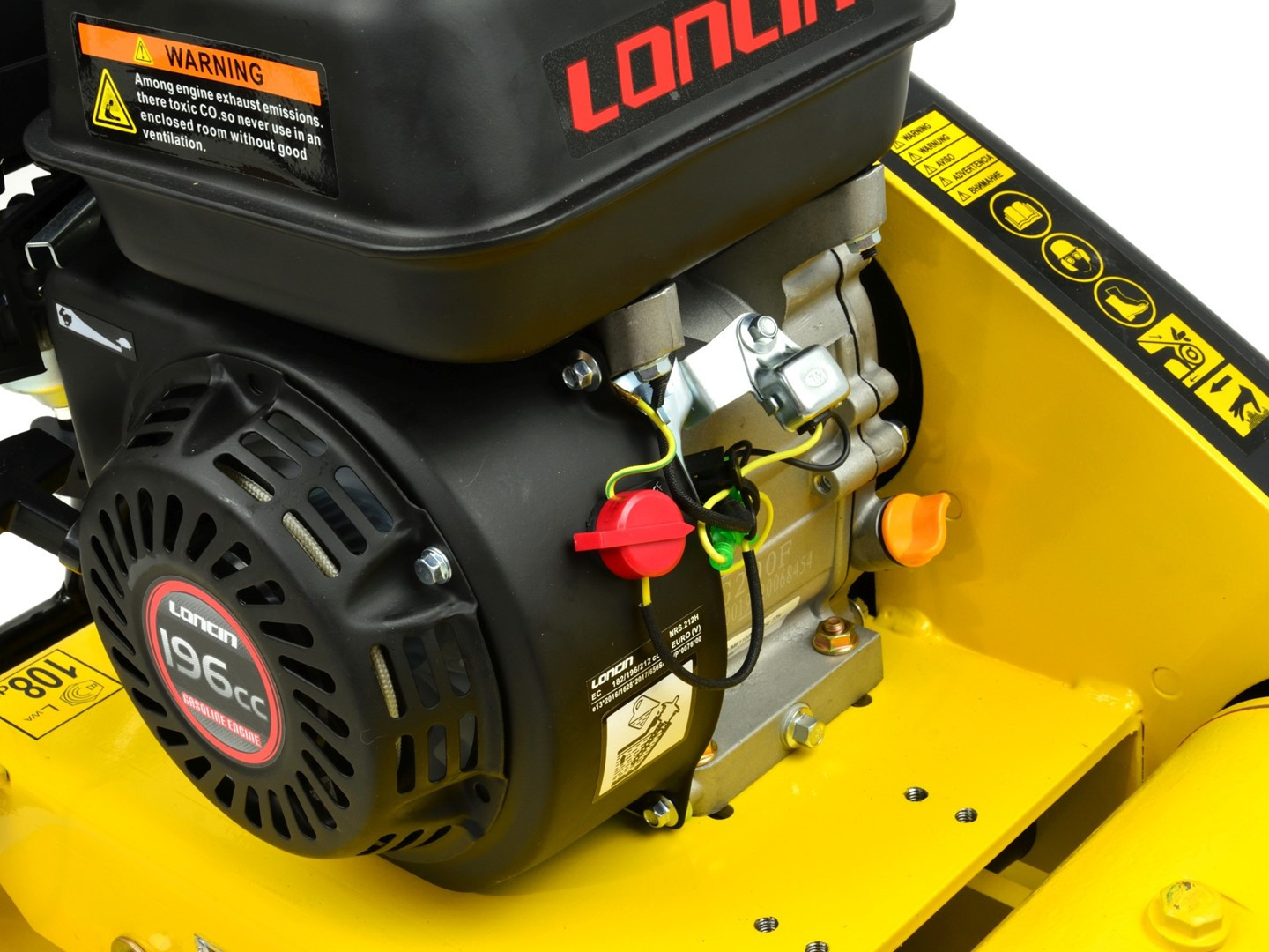 Vibroplokštė CNP140C, 106kg, 20kN, Loncin variklis, G80204 GEKO