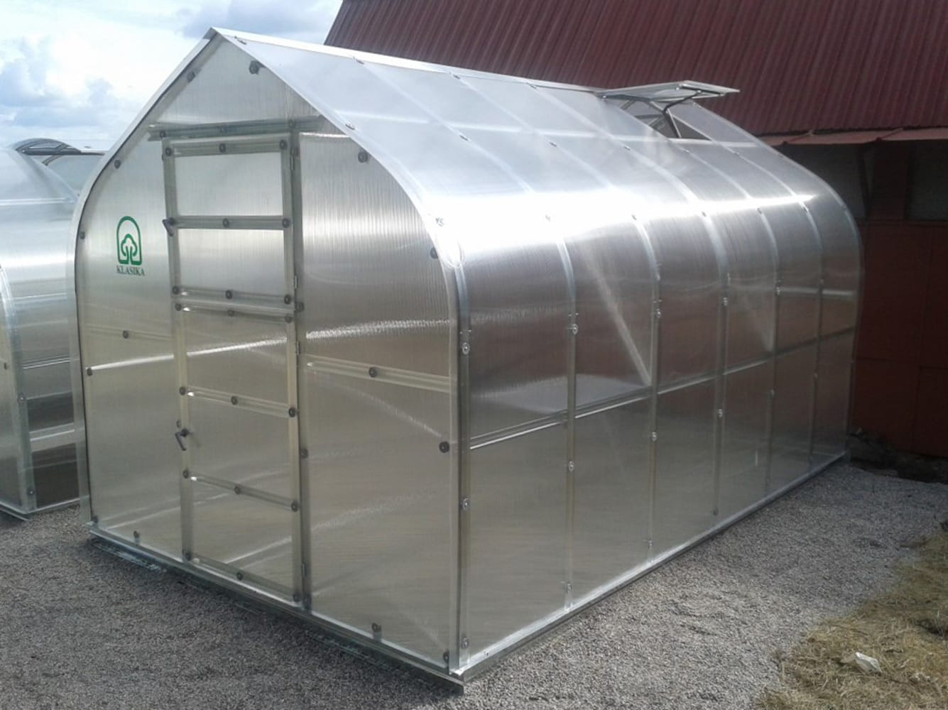 Kasvuhoone KLASIKA STANDART 10 - 2,5 x 4m - 4mm polükarbonaat KLASIKA GREENHOUSE