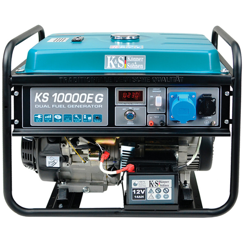 Газобензиновый генератор KS 10000E-G 7500W 230V KONNER & SOHNEN