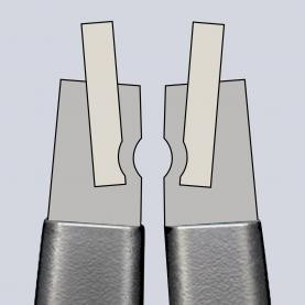 Replės sulenktais galais A31 40-100mm, 4921A31 KNIPEX