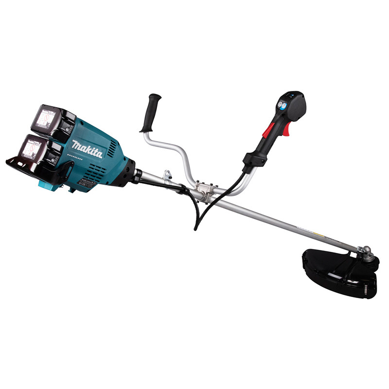 Cordless brushcutter / grass trimmer, 2X18V Li-ion, 430mm, 2X6.0Ah Li-ion DC18RD, BL-motor, AFT, ADT DUR369AGX1 MAKITA