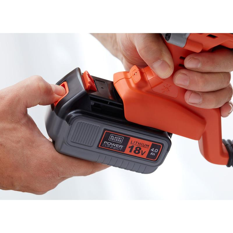 18V SDS+ Perforators & 1x4.0Ah Baterijas & 2amp Lādētājs & Komplektācijas Kaste BCD900M1K-QW BLACK DECKER