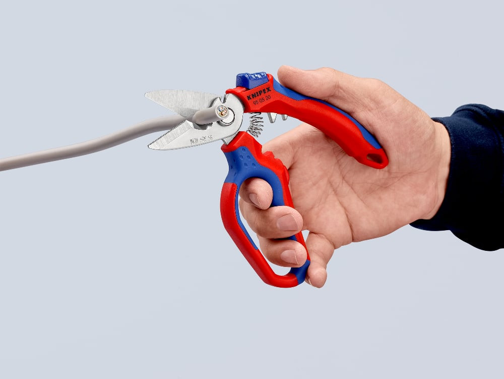 Leņķiskās elektriķu šķēres 950520SB KNIPEX