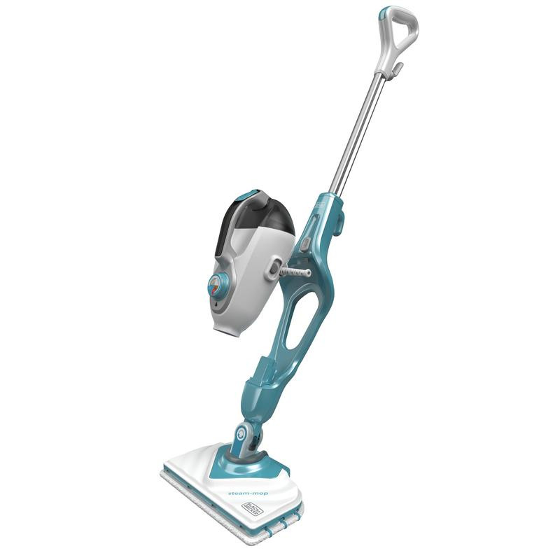 1600W 2in1 Steam-Mop with Delta Head, SteaMitt™ and 11 accessories BHSM166DSM-QS BLACK DECKER