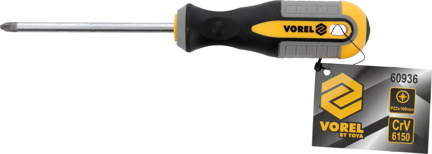 POZIDRIVE SCREWDRIVER PZ2x100MM 60936 VOREL