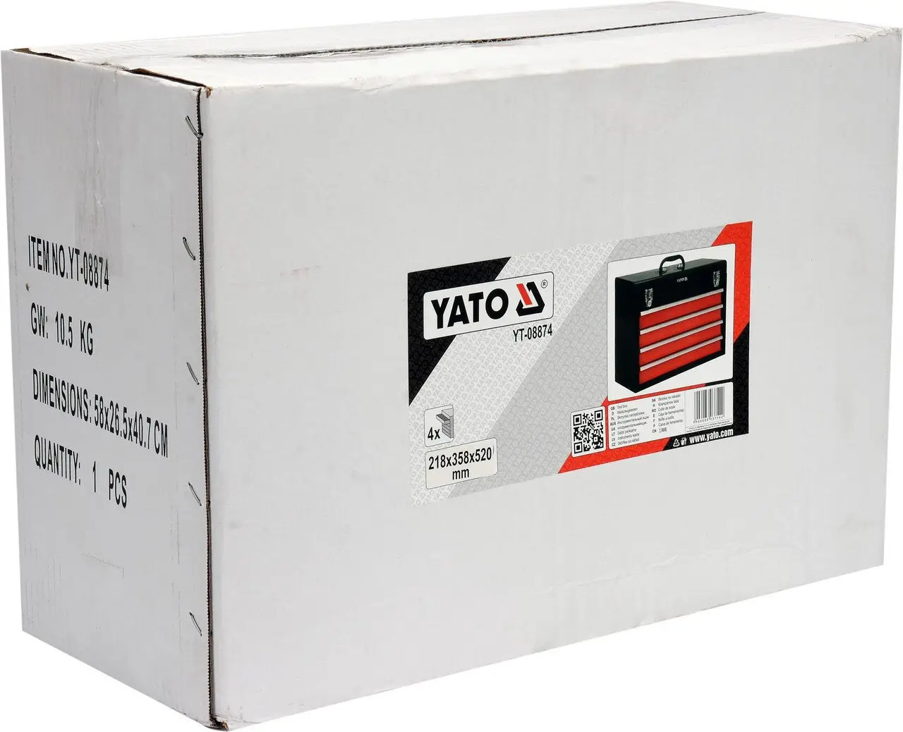 Tool Box 4 Drawers YT-08874 YATO