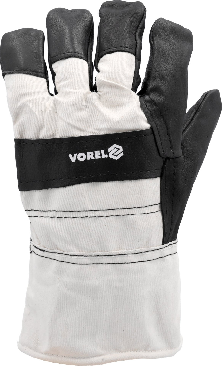 INSULATED COTTON-LEATHER GLOVES 74003 VOREL