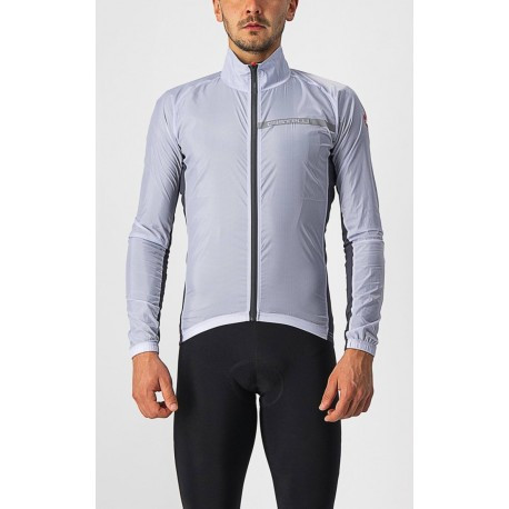 Velo jaka SQUADRA Strech Jacket, izmērs: L, Light Black/Dark Gray, 8050949395141 CASTELLI