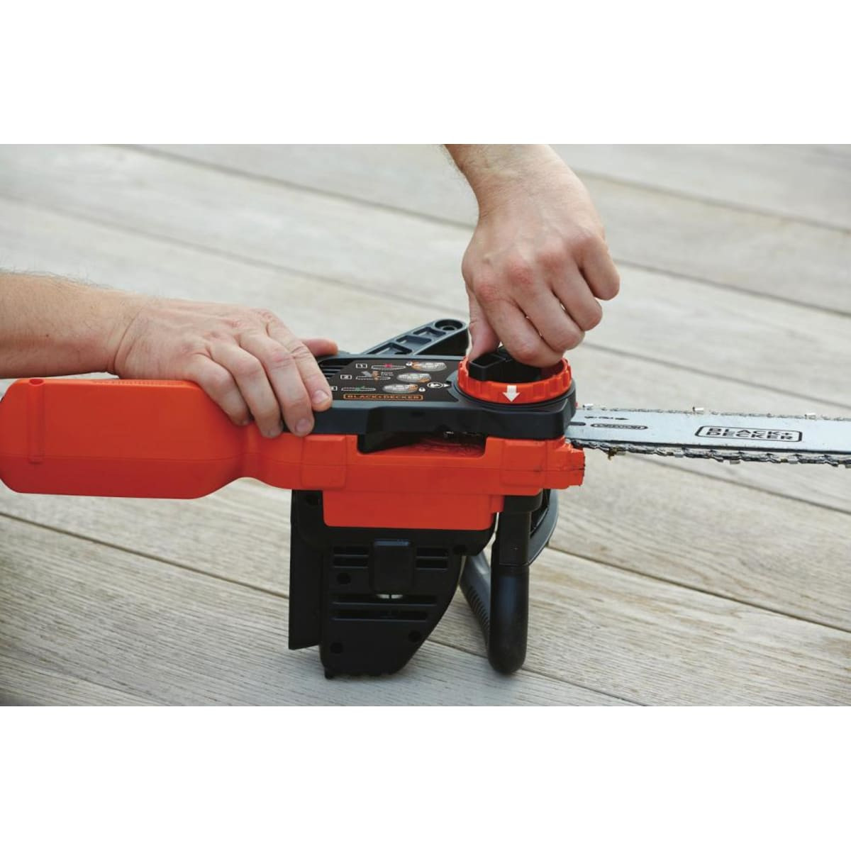 Akumulatora motorzāģis CKEB11, 36V, 30cm sliede, bez akumulatora, GKC3630LB BLACK&DECKER