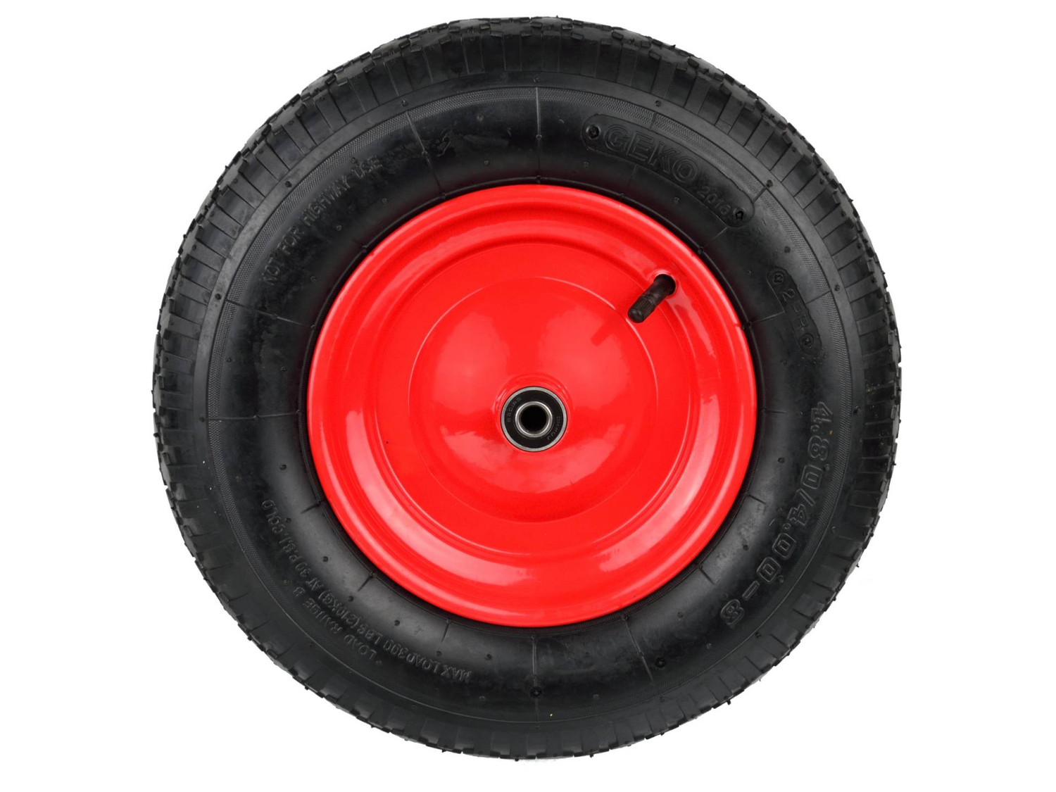 Rubber Wheel 4.00-8 2PR /red rim/ G71012 GEKO