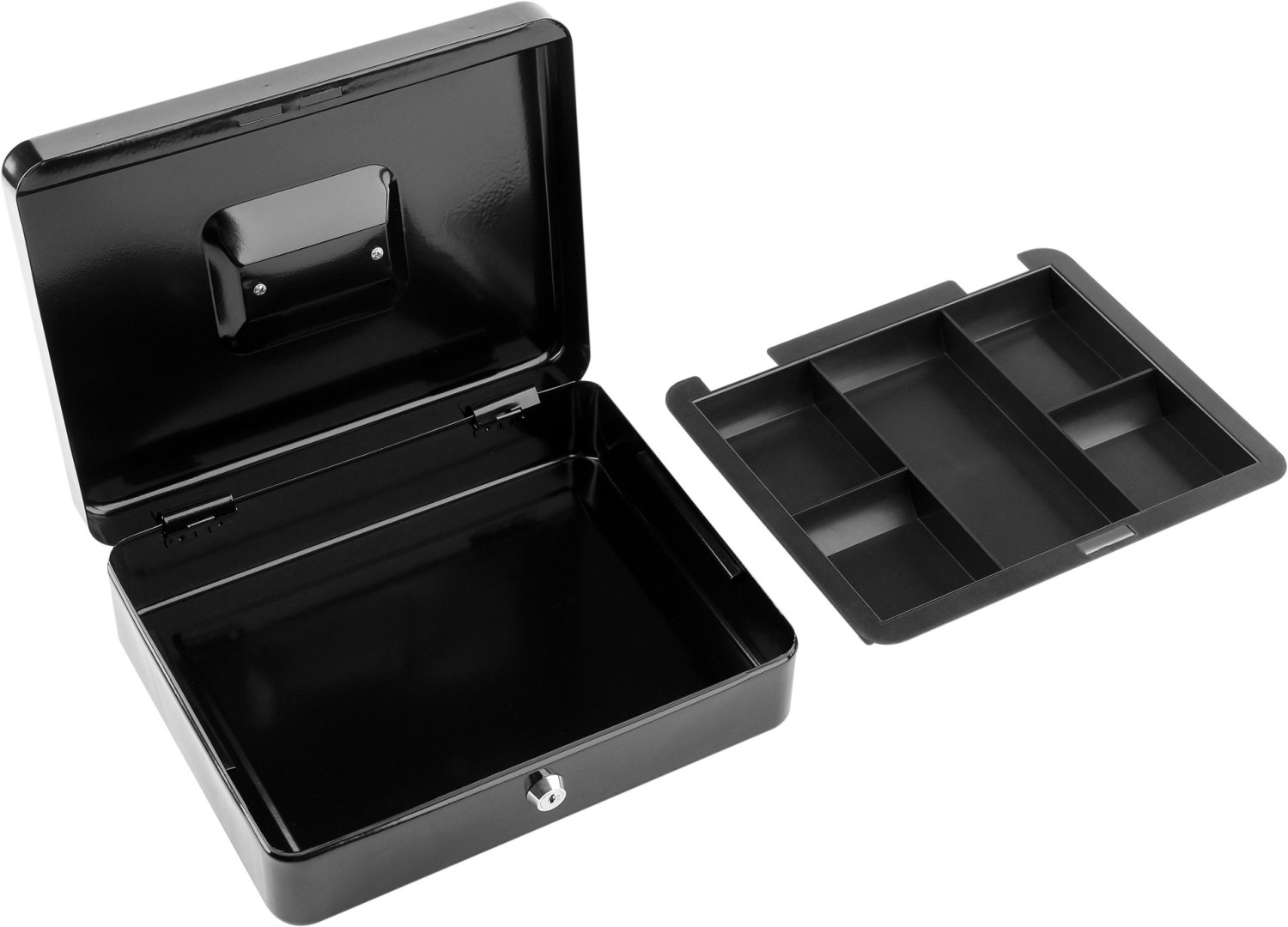 CASH BOX 300x240x90MM BLACK 78630 VOREL