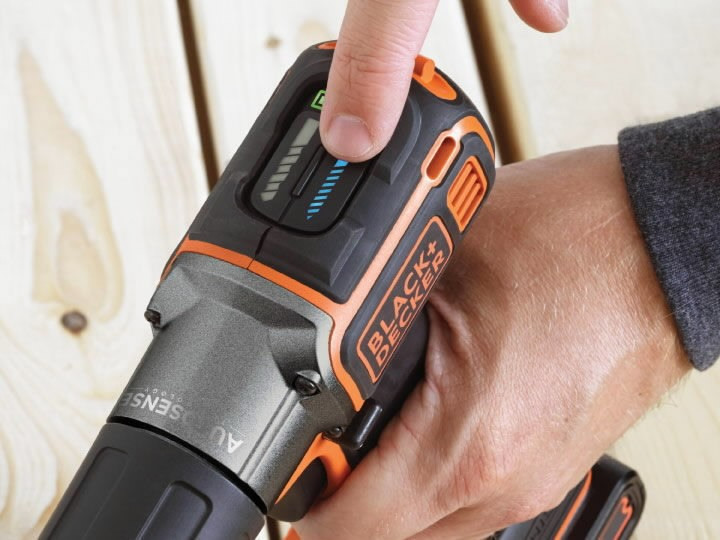 Аккумуляторная дрель-шуруповерт 18В (1х1,5Ач) ASD184K-QW BLACK DECKER