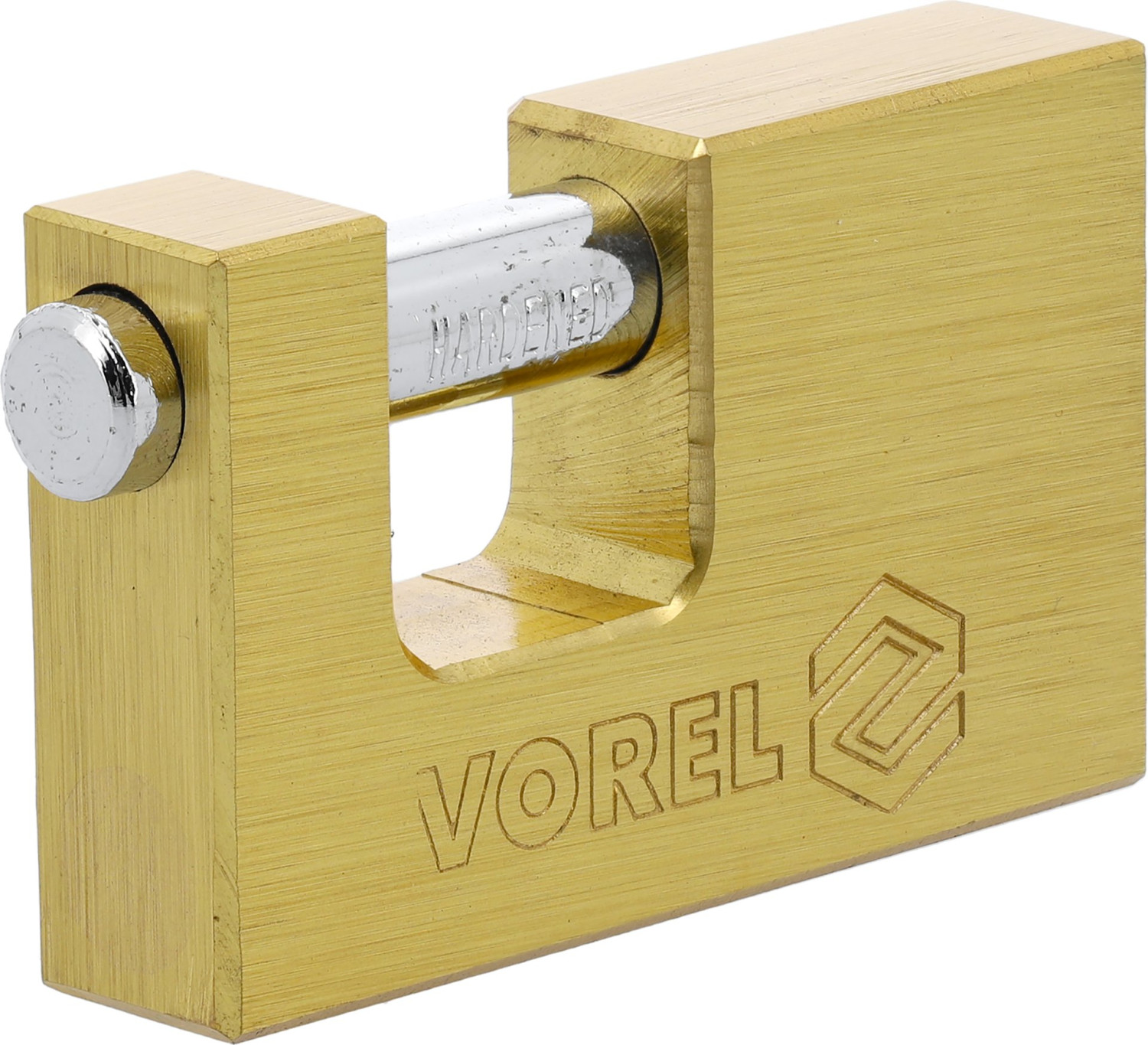 RECTANGULAR BRASS PADLOCK 65MM 77211 VOREL