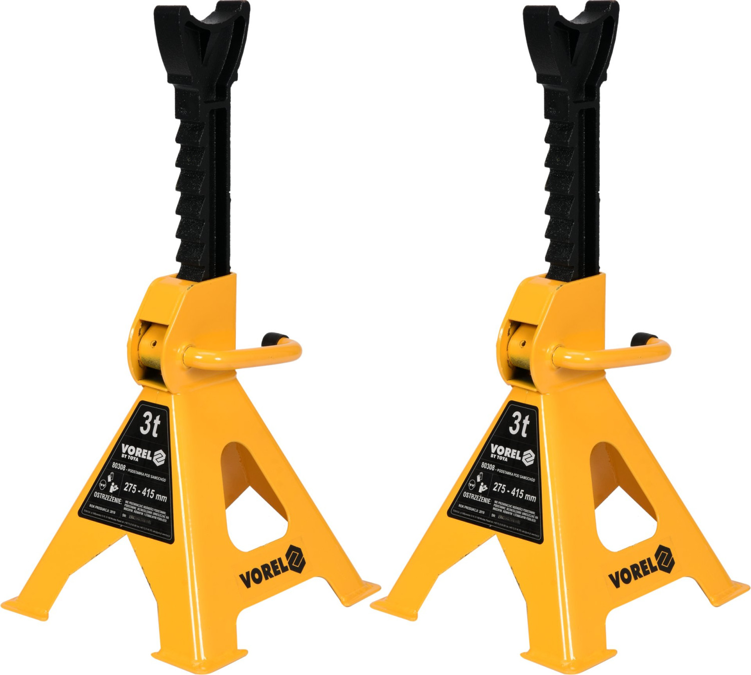 JACK STANDS 3T 2PCS 80308 VOREL