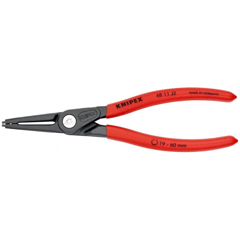 Replės  su tiesiais galais J2 19-60mm, 4811J2 KNIPEX