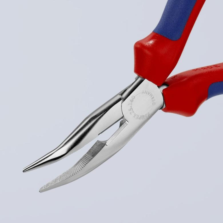 Replės sulenktais galais 45° 160mm 2525160 KNIPEX