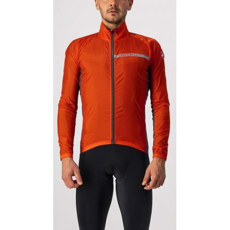 Velo jaka SQUADRA Strech Jacket, izmērs: XL, Light Black/Dark Gray, 8050949395158 CASTELLI