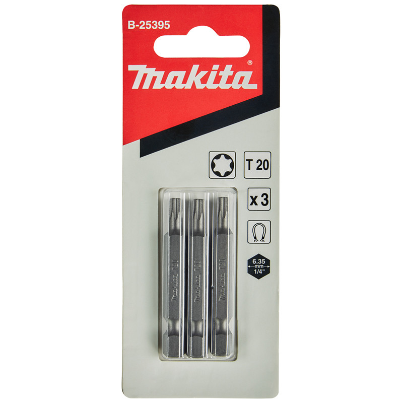 Uzgalis TORX T20x50mm 3gab. B-25395 MAKITA