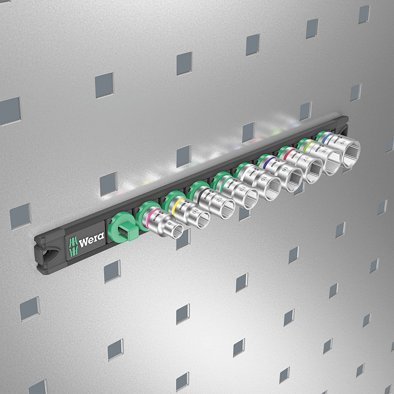 Padrunite komplekt B 4 Zyklop, 3/8", 9 tk.; 05005430001 WERA