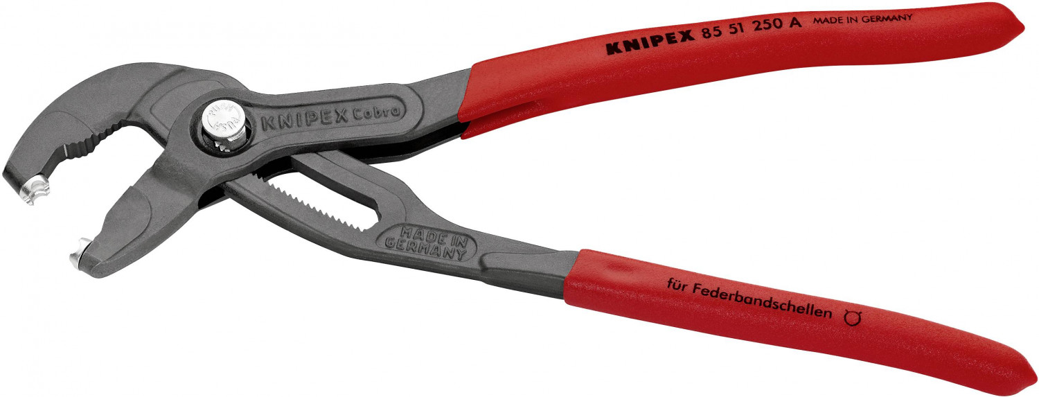 Spriegošanas skavu knaibles 250mm 8551250A KNIPEX