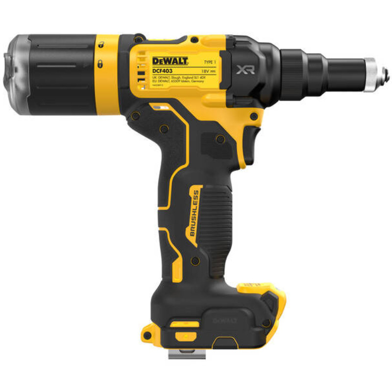 Akumulatora kniedētājs DCF403E1GT-QW DEWALT