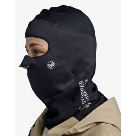 Maska Windproof Balaclava, izmērs: M/L, Solid Black, 8428927541147 BUFF