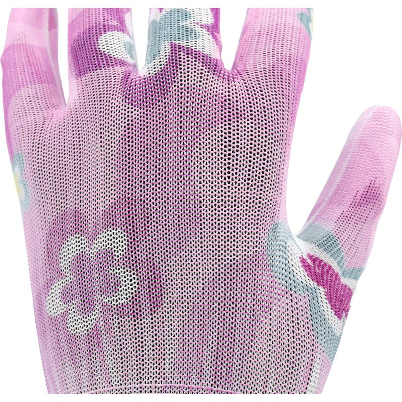 POLYESTER GARDEN GLOVES 9" WERS 74130 FLO