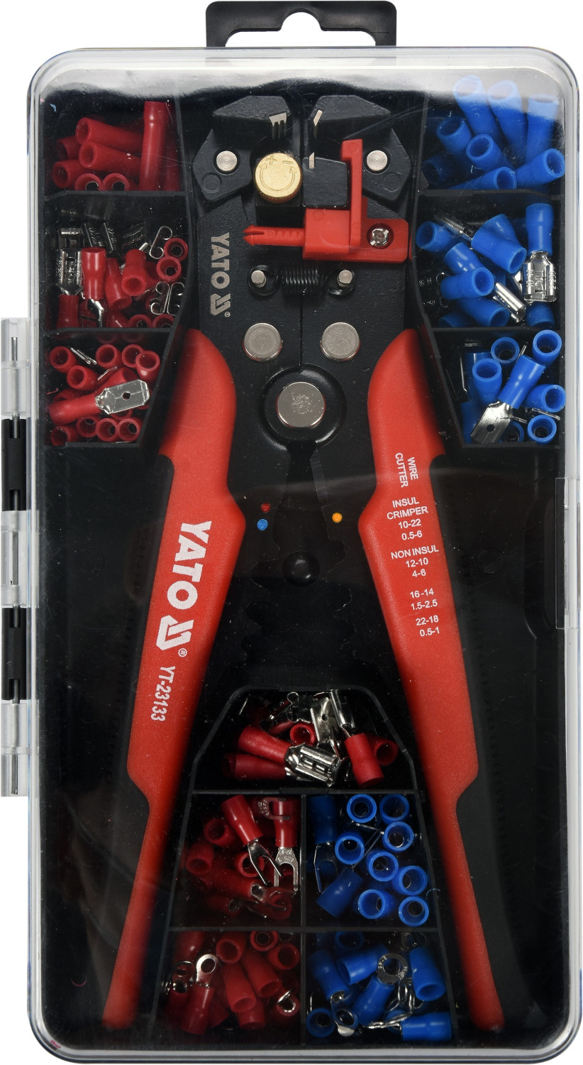 Multifunction Wire Strippers 191 Pcs YT-23133 YATO