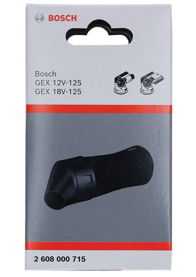 Putekļu maisiņš GEX 12V 18V 125mm, Ekscentra slīpmašīnām PUTEKĻU SAVĀKŠANAS IERĪCE, 2608000715, BOSCH