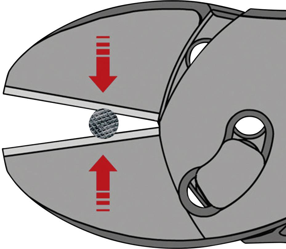 Stiepļu knaibles TwinForce 180mm 7372180 KNIPEX