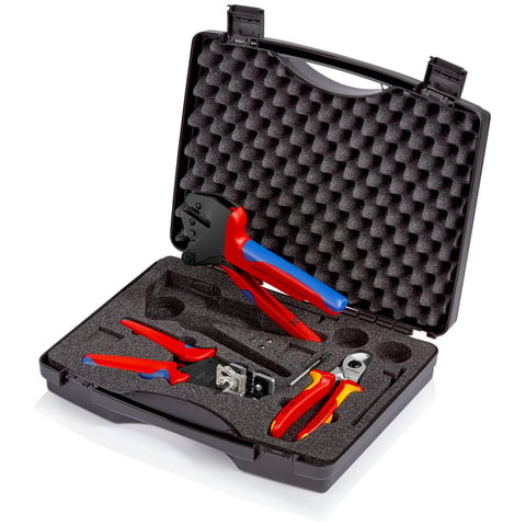 Tool sets for photovoltaics 979101 KNIPEX