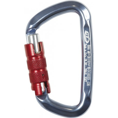 Karabīne D-Shape TG, Aluminium, 8056734833607 CLIMBING TECHNOLOGY