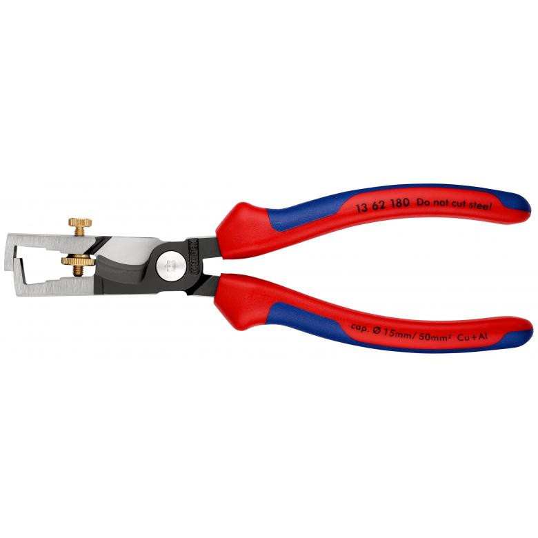 Kabelio izoliacijos nuėmiklis su pjaustytuvais 10mm² - 50mm² 1362180 KNIPEX