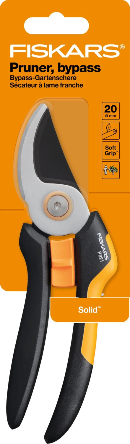 Садовые ножницы Solid M P321 208мм 1057162 FISKARS